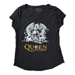 Queen + Adam Lambert 2019 Rhapsody Tour Tee Women’s Small Band Shirt